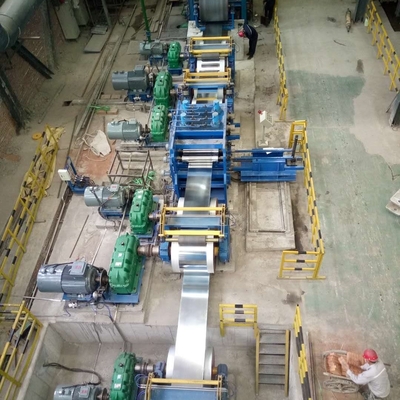 Streifen Cgl-Linie Prozess 0.13-2.5mm des Metallss 700-1450mm