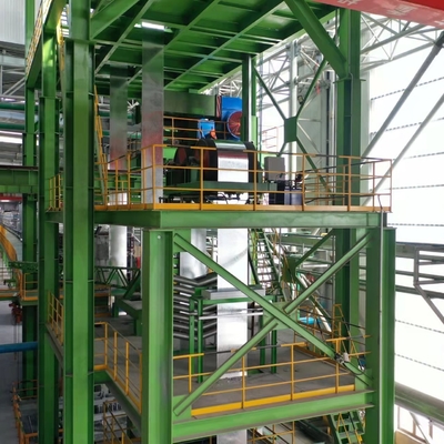 0.4-1.8mm 1250mm ununterbrochene Galvanisierungs-Linie Prozess für Stahlindustrie