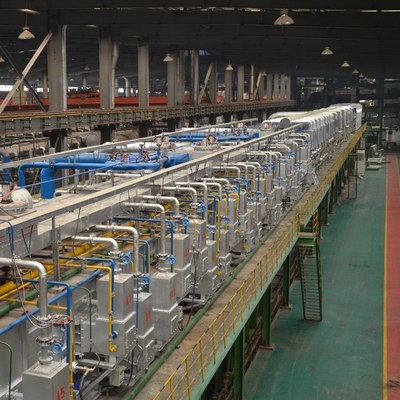 1550mm Spulen-ununterbrochene Galvanisierungs-Linie Ausrüstung für Stahlstreifen