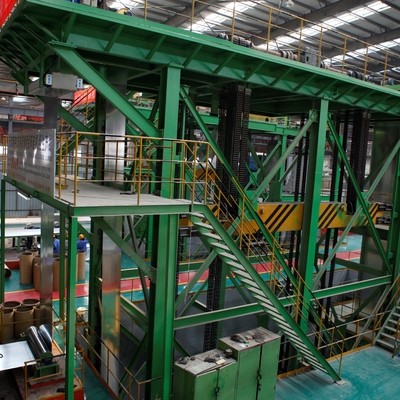 1250/1350mm ununterbrochene Galvanisierung Galvalume-Linie für Produkte zyklischer Blockprüfung