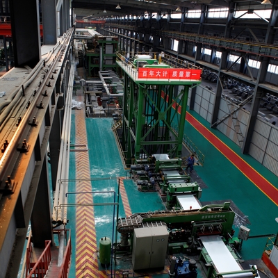 1250/1350mm ununterbrochene Galvanisierung Galvalume-Linie für Produkte zyklischer Blockprüfung