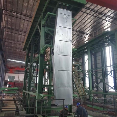 Ununterbrochenes Stahlmetall des Feuerverzinkungsanlage-Prozess-0.2-0.6mm 550mm