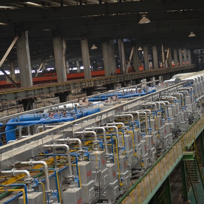 Vergütungsgalvanisierungs-Linie Ausrüstung 0.5mm 1.5mm 750mm 280000TPY