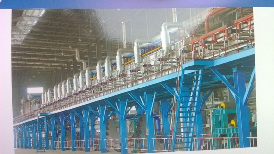 Galvalume GI GL verzinken Galvanikanlage-Hersteller-Sicherheit 55% Al Zn 0.2mm-6mm