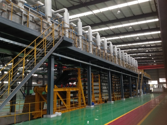 Galvalume GI GL verzinken Galvanikanlage-Hersteller-Sicherheit 55% Al Zn 0.2mm-6mm