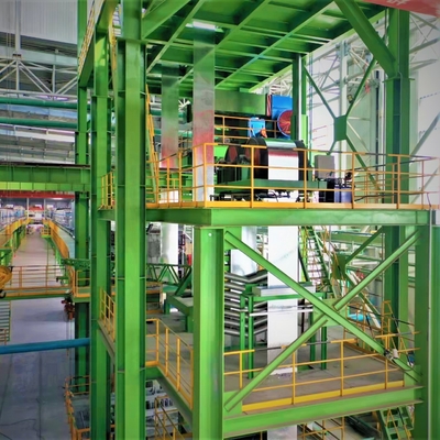 Vertikale ununterbrochene Galvanisierungs-Linie Elektrostahlgalvanisierungs-Anlagenplanung